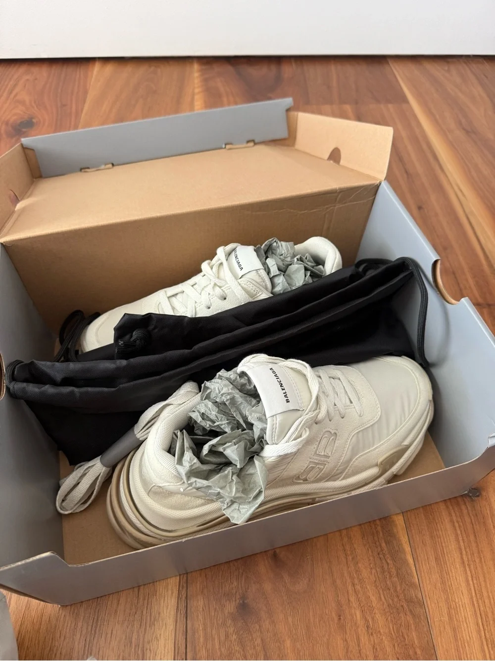Balenciaga Triple S Sneakers - Cream & Beige